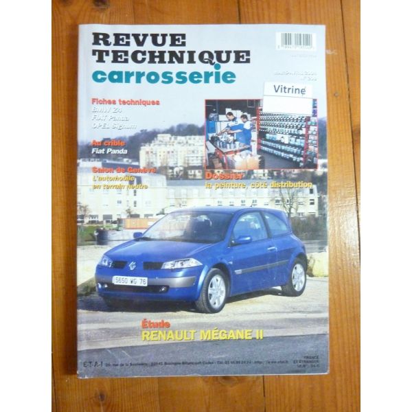 Megane II Revue Technique Carrosserie Renault