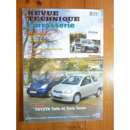 Yaris Verso Revue Technique Carrosserie Toyota