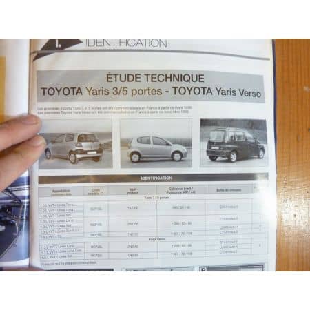 Yaris Verso Revue Technique Carrosserie Toyota