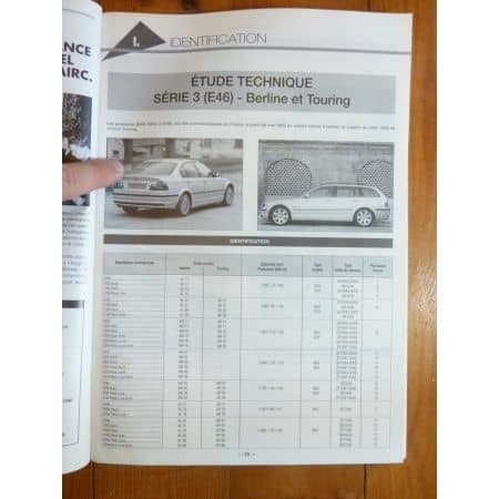 carrosserie BMW Série 3 E46 RTC0185C revue technique