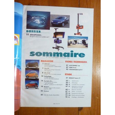 Espace IV   Revue Technique carrosserie Renault