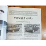 205 Berl Revue Technique Carrosserie Peugeot