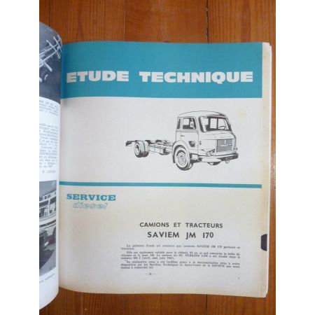 JM170 Revue Technique PL Man Saviem Renault