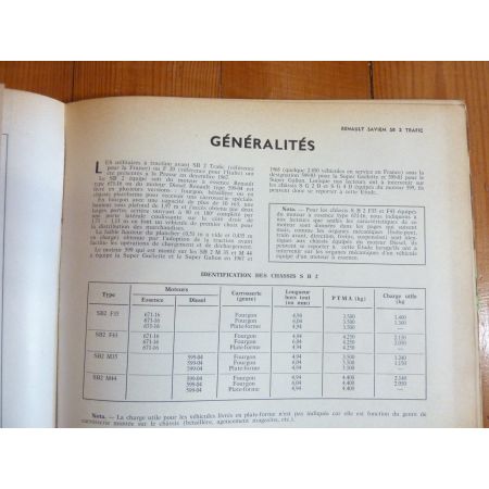 SB2 599 Revue Technique PL Renault et Man Saviem