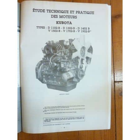 Séries D et V Revue Technique Agricole Kubota