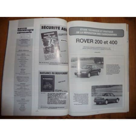 200 400 Revue Technique Carrosserie Rover  MG