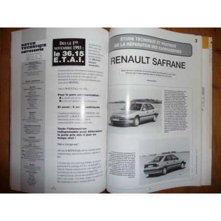 Safrane Revue Technique Carrosserie Renault