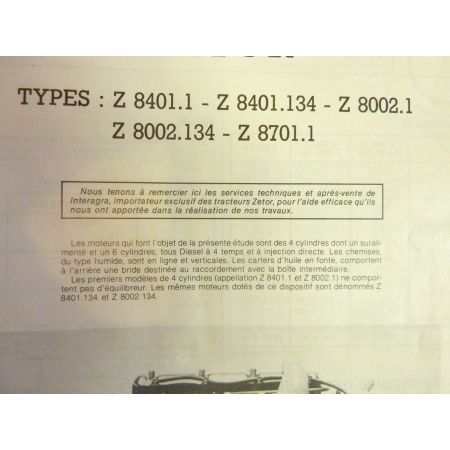 8111 8145 10111 10145 12145 Revue Technique Agricole Zetor