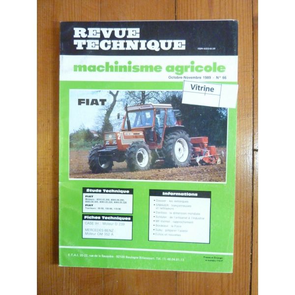 90-90 100-90 110-90 Revue Technique Agricole Fiat Someca