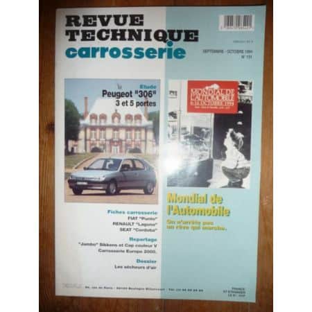 306 Revue Technique Carrosserie Peugeot