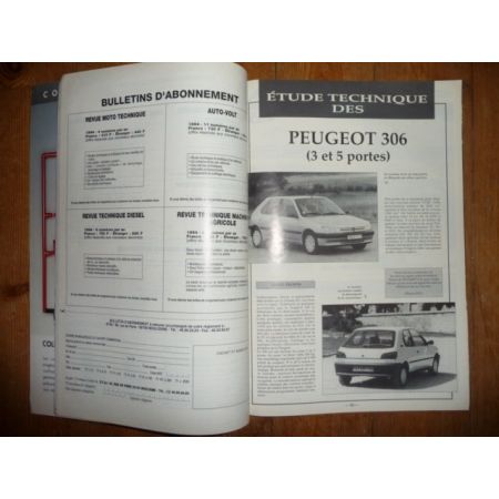 306 Revue Technique Carrosserie Peugeot