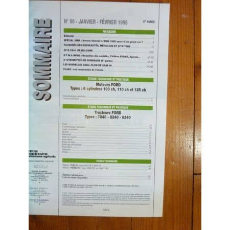 7840 8240 8340 Revue Technique Agricole Ford