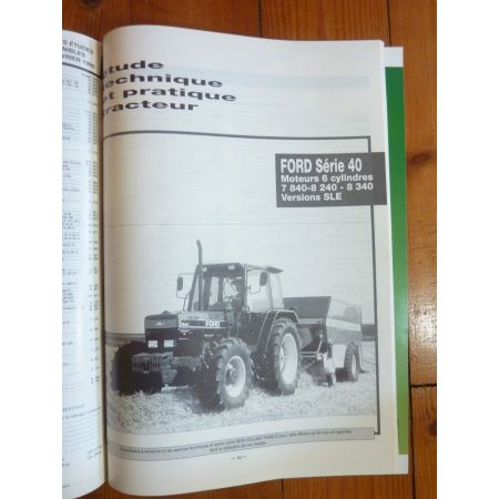 7840 8240 8340 Revue Technique Agricole Ford