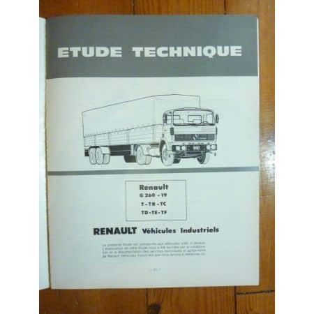 G260-19 Revue Technique PL Renault