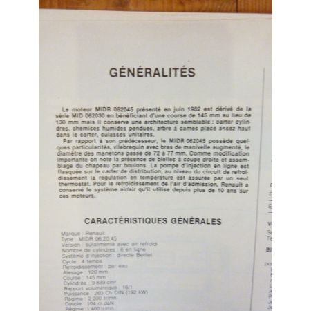 G260-19 Revue Technique PL Renault