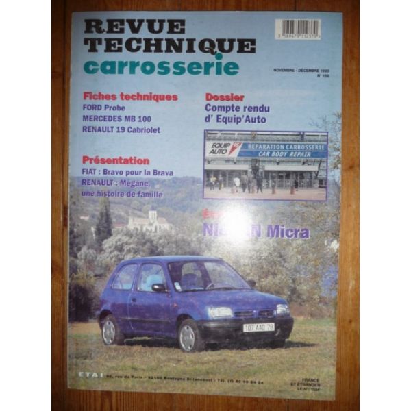 Micra Revue Technique Carrosserie Nissan