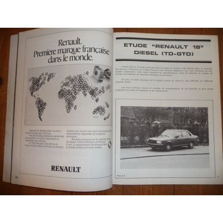 R18 TD GTD Revue Technique Renault