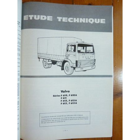 F610 à F613A Revue Technique PL Volvo