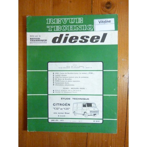 C32 C35 242 Revue Technique Citroen Fiat