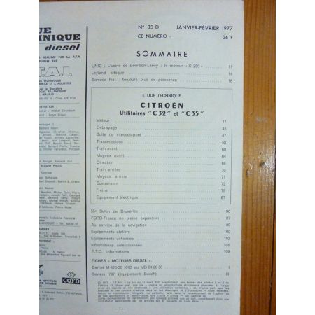 C32 C35 242 Revue Technique Citroen Fiat