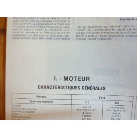 CARGO Revue Technique PL Ford