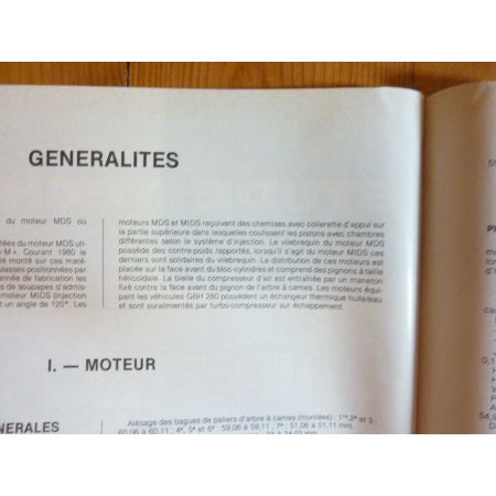 GBH 280 6x4 Revue Technique PL Berliet Renault