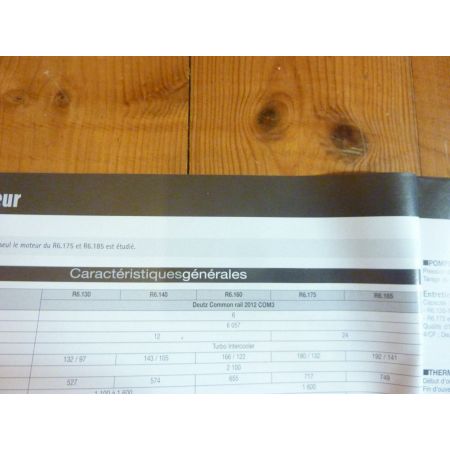 R6 130 a 185 Revue Technique Agricole Lamborghini