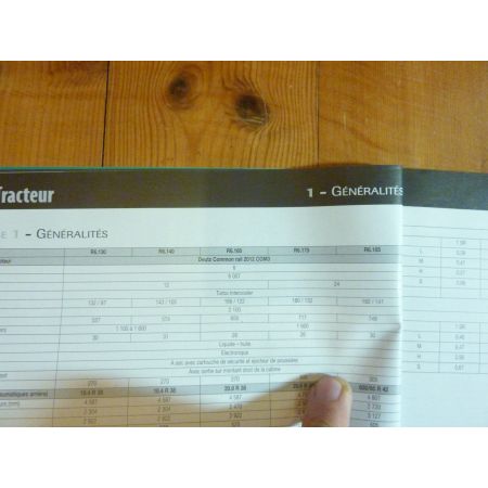 R6 130 a 185 Revue Technique Agricole Lamborghini