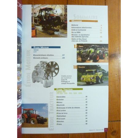 CVX 1135 à 1190 Revue Technique Agricole Case Axial