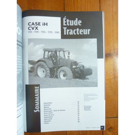 CVX 1135 à 1190 Revue Technique Agricole Case Axial