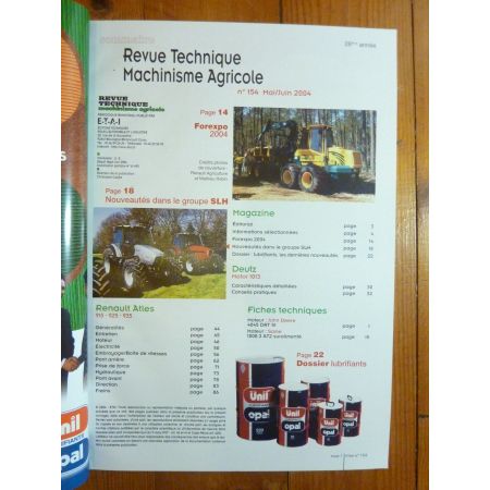 Atles 915 925 935  Revue Technique Agricole Renault