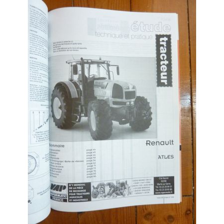 Atles 915 925 935  Revue Technique Agricole Renault