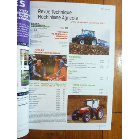 Legend New Revue Technique Agricole Landini