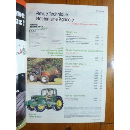 6810 6910 Revue Technique Agricole John Deere