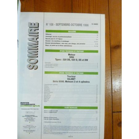 Série 6000 Revue Technique Agricole Valmet