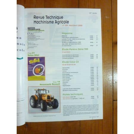 CX 50 100 Revue Technique Agricole Case Axial