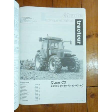 CX 50 100 Revue Technique Agricole Case Axial