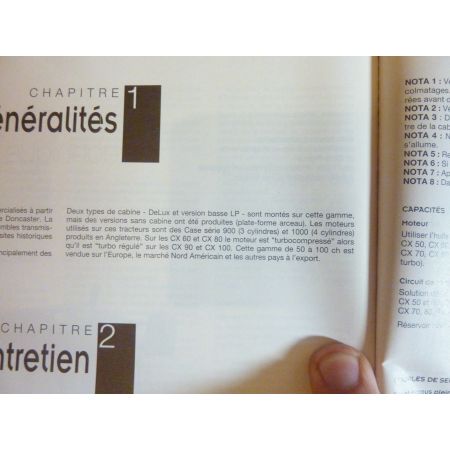 CX 50 100 Revue Technique Agricole Case Axial