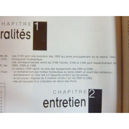 IH 2100 2300 Revue Technique Agricole Case Axial