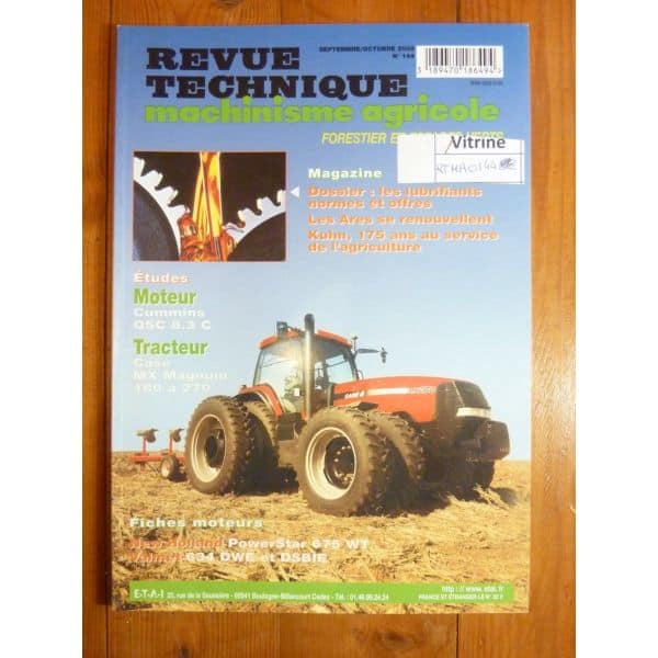 MX Magnum 180 à 270 Revue Technique Agricole Case Axial