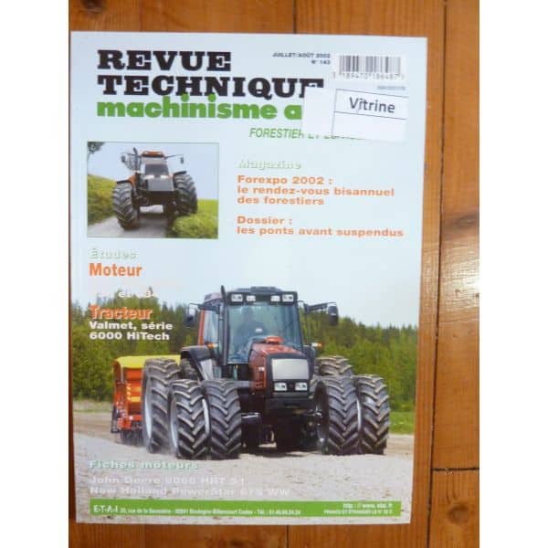 6000 HiTech Revue Technique Agricole Valmet