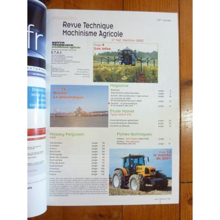 8210 8220 8240 8250 8260 8270 8280 Revue Technique Agricole Massey Ferguson