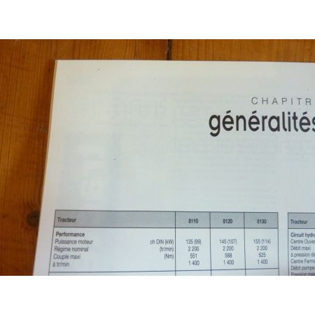 8110 8120 8130 Revue Technique Agricole Massey Ferguson