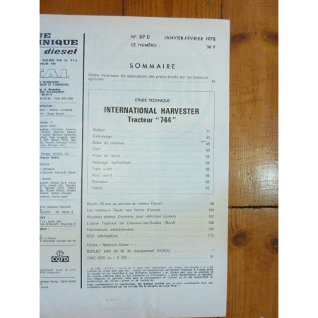 744 Revue Technique Agricole IH