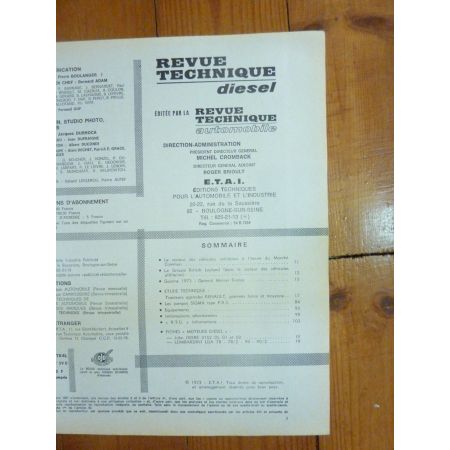 R50 à R486 Revue Technique Agricole Renault