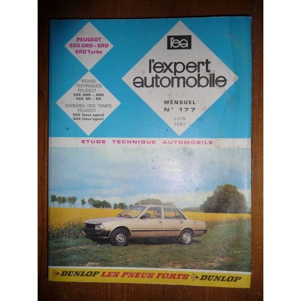 505 Die Revue Technique Peugeot