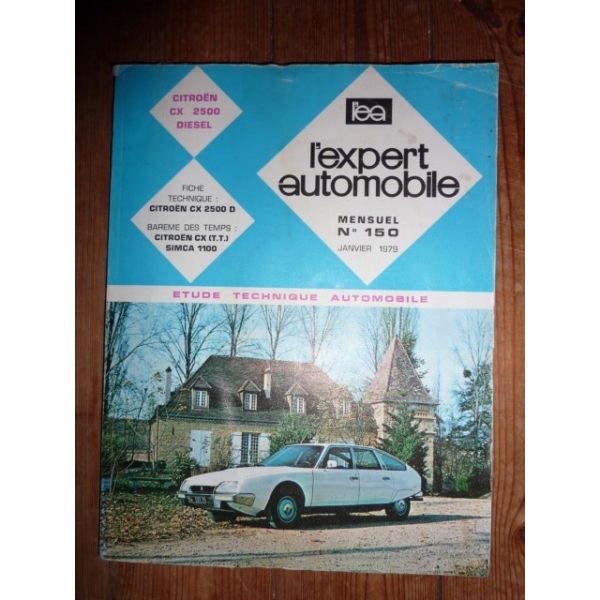 CX 2500D Revue Technique Citroen