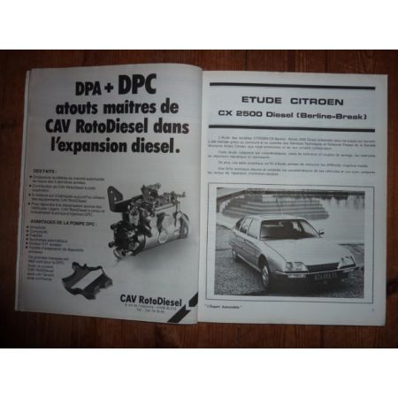 CX 2500D Revue Technique Citroen