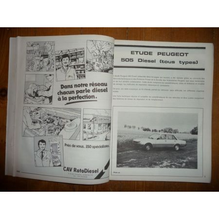 505 Die Revue Technique Peugeot