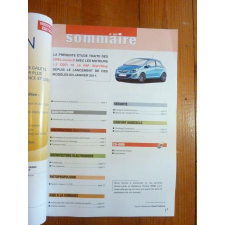 Corsa D II- Revue Technique Electronic Auto Volt OPEL